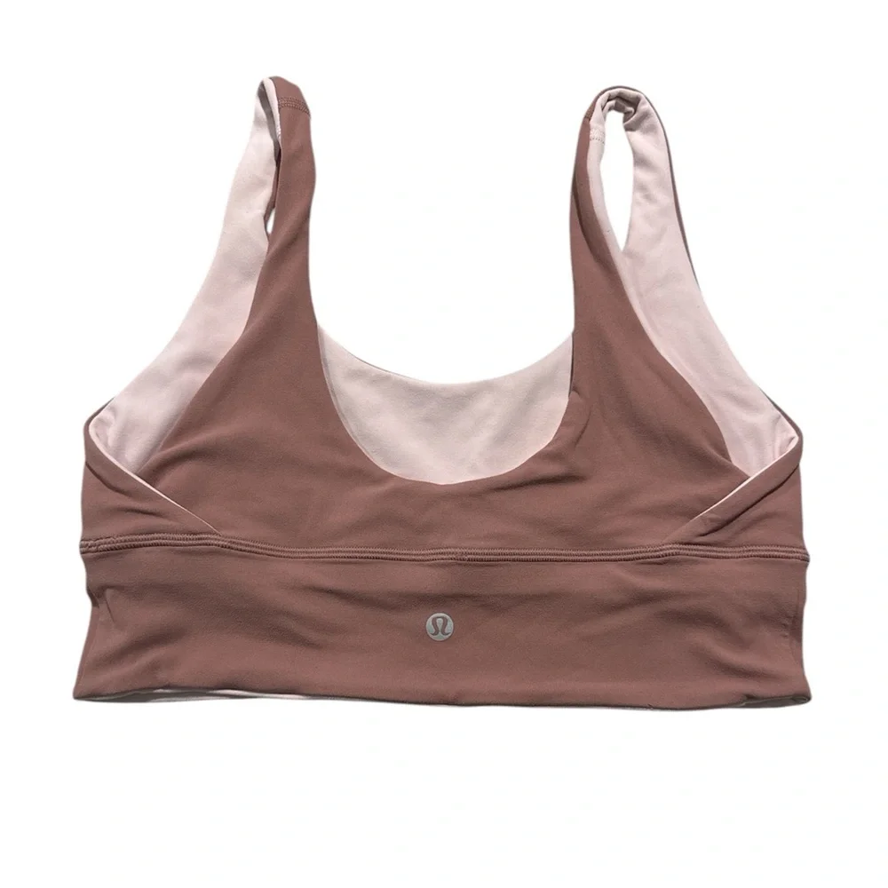 Lululemon Align Reversible Pink/Mauve Sports Bra - Picture 2 of 10